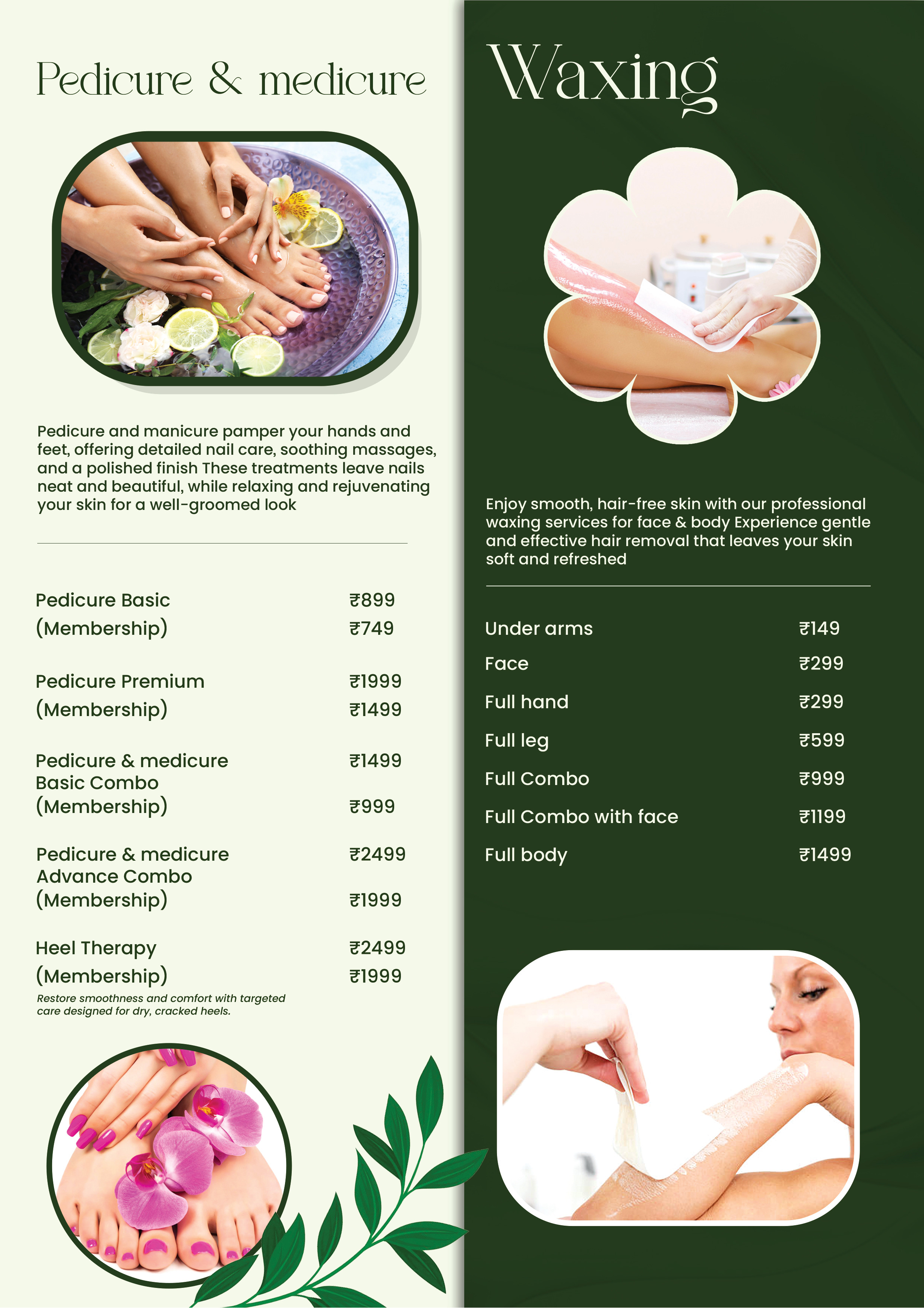 Menu Page 6